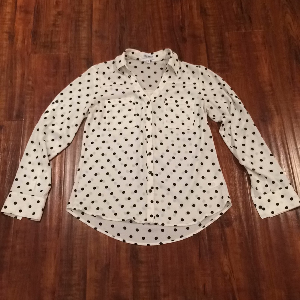 Express button up shirt XS